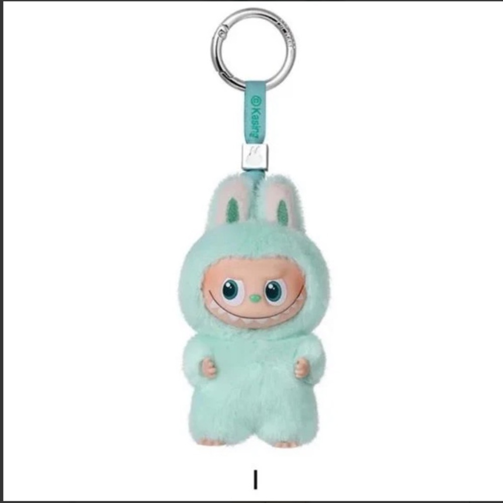 Letter I - New V4 THE MONSTERS LABUBU PIN FOR LOVE SERIES VINYL PLUSH PENDANT